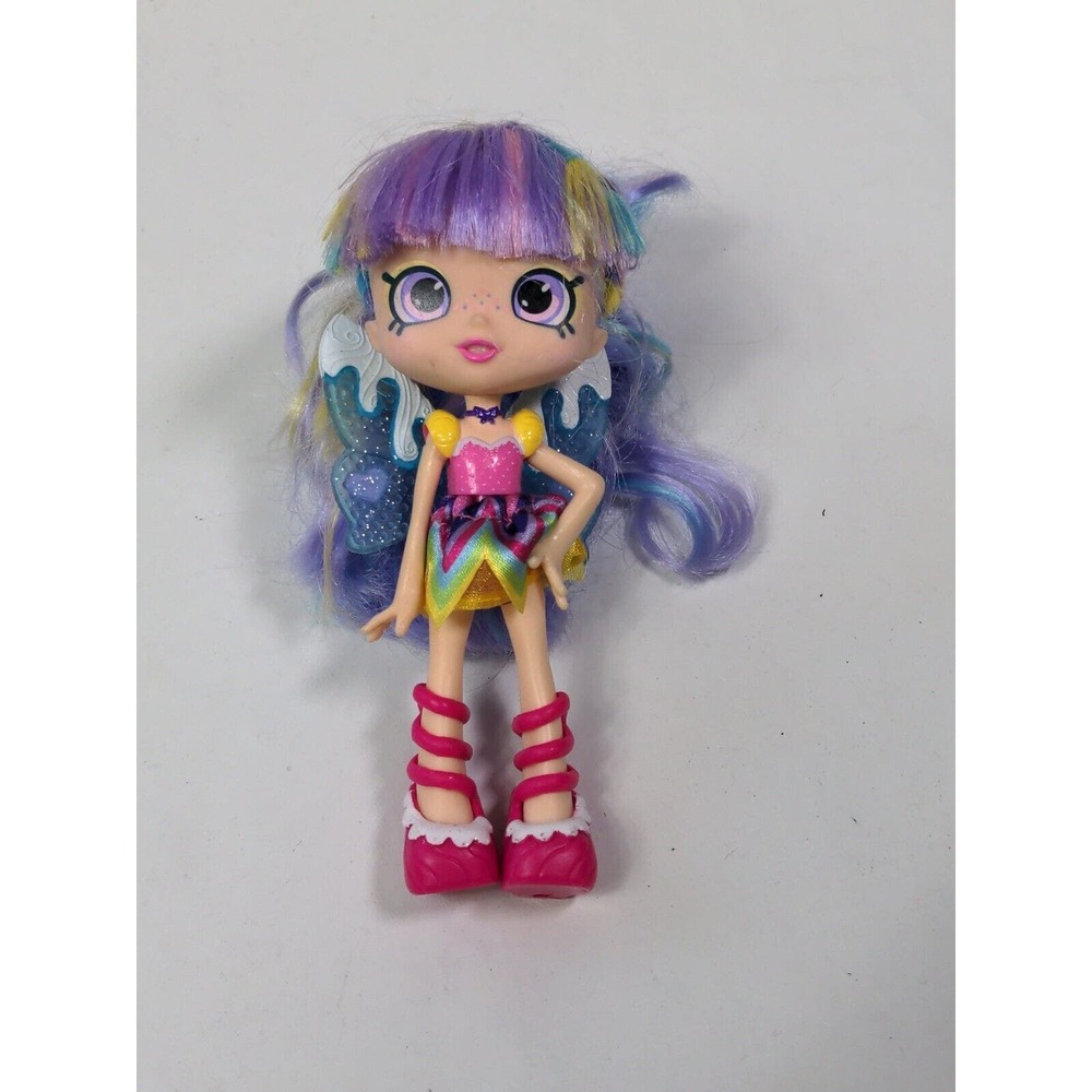 Shopkins Shoppies Join The Party Rainbow Kate Fancy Dress Party Doll Nice!